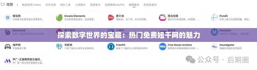 探索数字世界的宝藏:热门免费妞干网的魅力