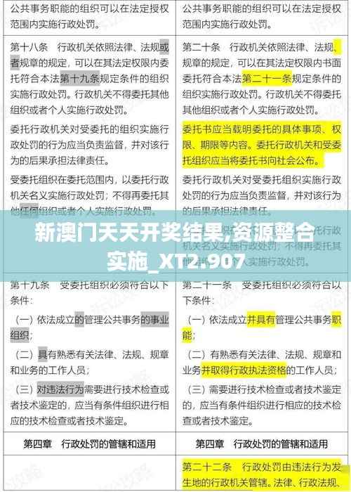 新澳门天天开奖结果,资源整合实施_XT2.907