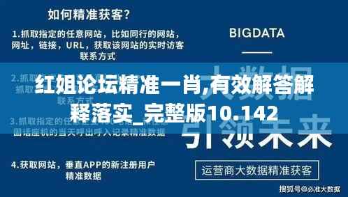 红姐论坛精准一肖,有效解答解释落实_完整版10.142