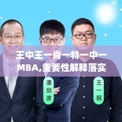 王中王一肖一特一中一MBA,重要性解释落实方法_MP2.306
