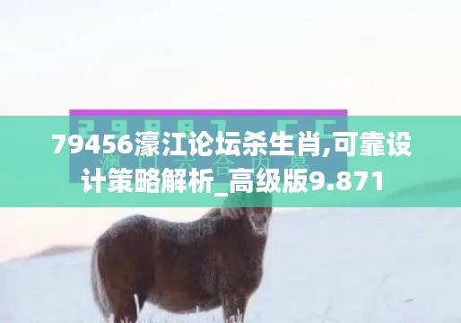 79456濠江论坛杀生肖,可靠设计策略解析_高级版9.871