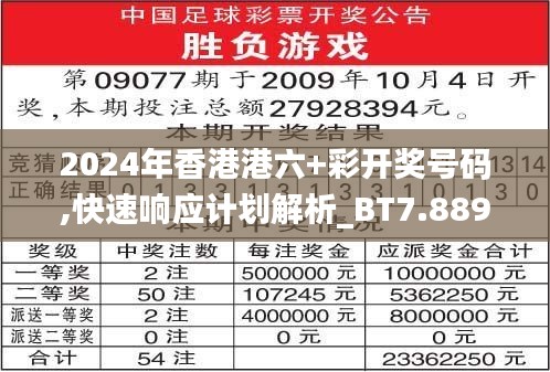 2024年香港港六+彩开奖号码,快速响应计划解析_BT7.889