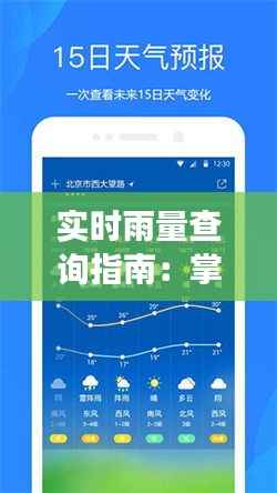 实时雨量查询指南:掌握天气变化的利器