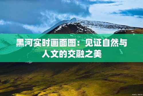 黑河实时画面图：见证自然与人文的交融之美
