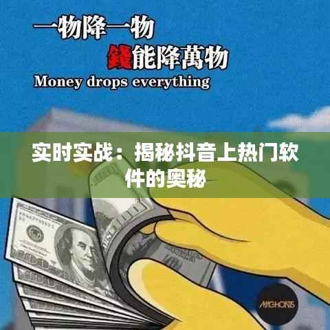 实时实战:揭秘抖音上热门软件的奥秘