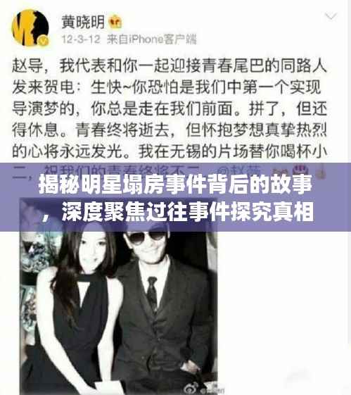 揭秘明星塌房事件背后的故事,深度聚焦过往事件探究真相