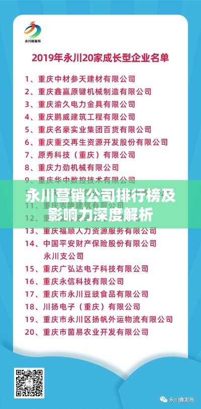 永川营销公司排行榜及影响力深度解析