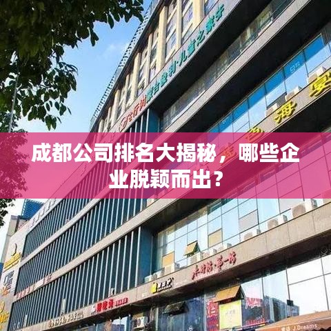成都公司排名大揭秘,哪些企业脱颖而出?